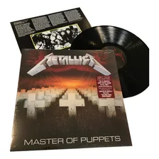 Metallica Lp Master Of Puppets Vinil Black 2017 180 Gramas Foto mini 1
