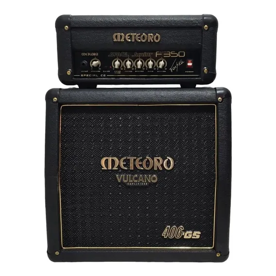 Meteoro Cabeçote Guitarra Space Jr Faiska F350+CAIXA 406 Foto 1