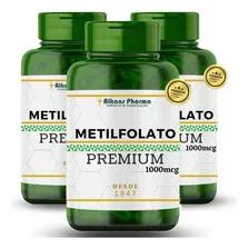 Metilfolato 1000mcg 120 Caps Linha Premium Foto  mini 1
