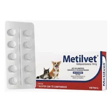 Metilvet 10mg Anti-inflamat贸rio Foto mini 2