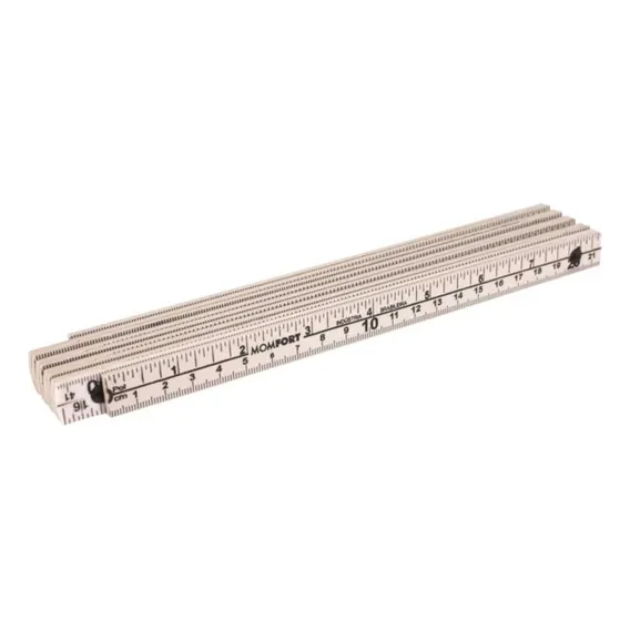Metro Plastico 2m Branco [ 104003 ] Momfort Foto 1
