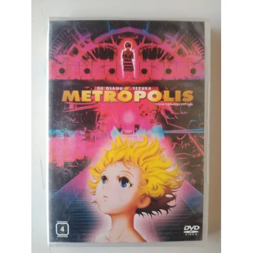 Metrópolis Dvd Duplo (lacrado) Osamu Tezuka Foto 1