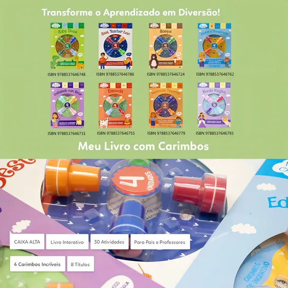 Meu Livro Com Carimbos: Ensinando Com Amor Foto 1