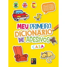 Meu Primeiro Dicionario De Adesivos Trilingue - Casa Foto mini 1