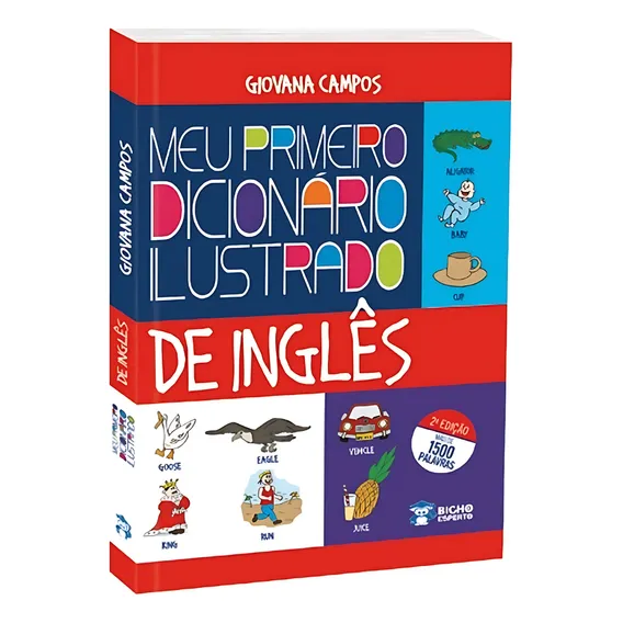Meu Primeiro Dicionário Ilustrado Inglês Ensino Fundamental Foto 1