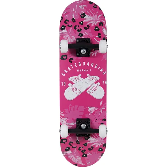 Meu Primeiro Skate Mormaii Rosa Foto 1