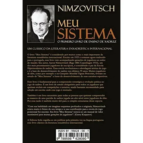 Meu Sistema - Aaron Nimzovitsch Foto 1