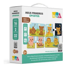 Meus Primeiros Opostos Brinquedo Educativo (2+) Babebi Foto  mini 1