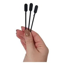 Mexedor de bebidas de plástico Russo Art Mexedor de Café mexedor café preto 10cm 3000pçs kit x 3000 unidades Foto mini 4