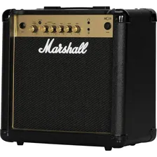 Mg15 Marshall Amplificador Para Guitarra Mg15g Gold Cor Preto 110v/220v Foto mini  3