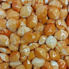 Miçanga Perolizada 0123 Laranja 100g Foto mini 1