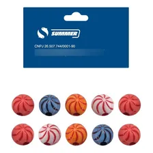 Miçangas Para Pesca Coloridas Cartela 10pçs Summer Foto mini 1