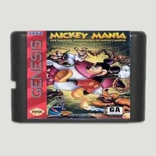 Mickey Mania Timeless Adventures Mouse Mega Drive Genesis Foto  mini 1
