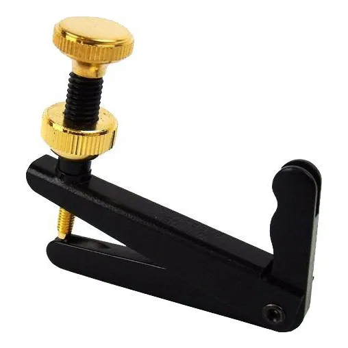 Micro Afinador Preto Com Dourado Violino Smart Svn-03 Svn03 Foto 1