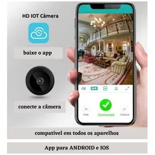 Micro Camera Espia Visão Noturna Wifi A9 Mine Ip Segurança C Foto mini  2