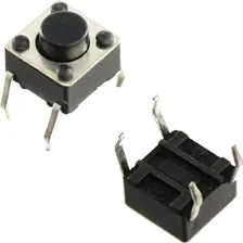 Micro Chave Tactil Push Button 6x6x5mm 4t - 10 Foto mini 2