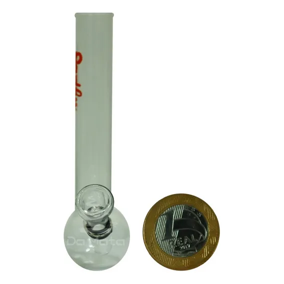 Micro Mini Bong Vidro Sadhu Bong Pipe Vidro 8,3 Cm Foto 1