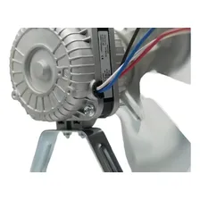 Micro Motor Exaustor 1/40hp Bivolt Hélice Plástica Freezer 110v/220v Foto  mini 1