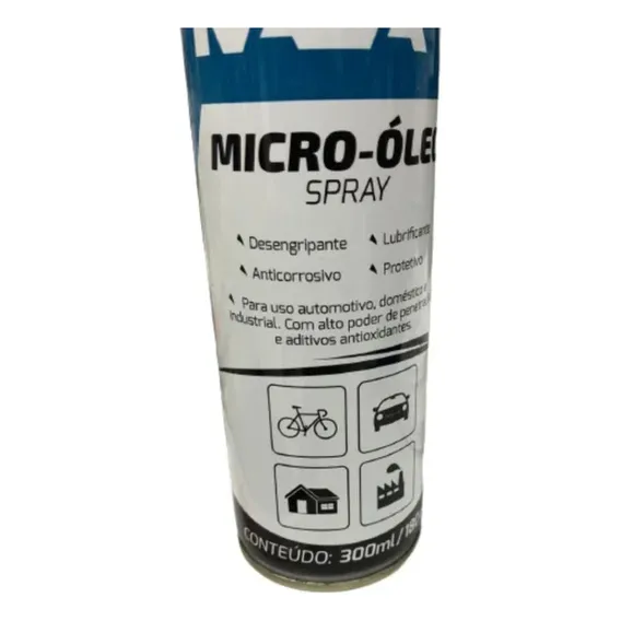 Micro Óleo Lubrificante Spray 300ml Kala Foto 1