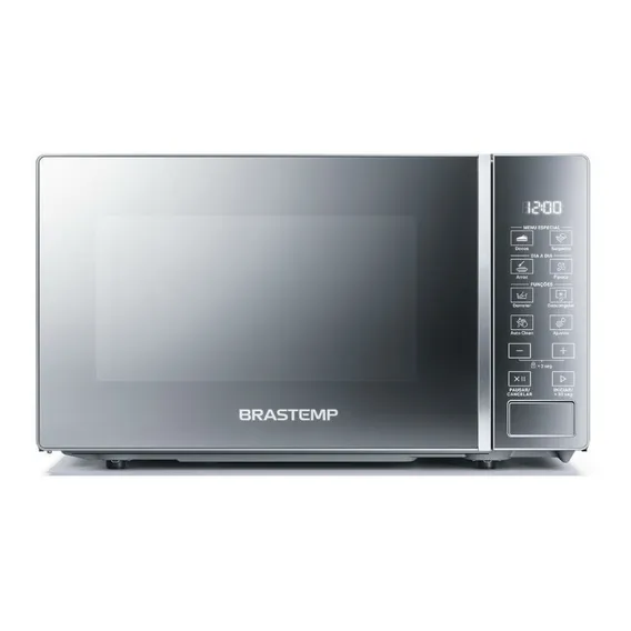 Micro-ondas Brastemp 20 Litros Em Inox Espelhado - Bms20ar 220V Foto 1