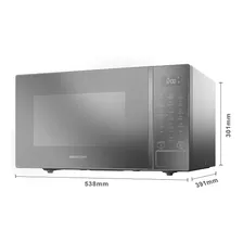 Micro-ondas Brastemp BMS46AR 32 L Com Menu Gourmet Cinza 127V Foto mini  3