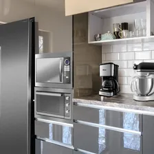 Micro-ondas De Embutir Philco Pme31bm 30l Espelhado 1400w Foto mini  3