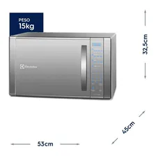 Micro-ondas Electrolux 31 Litros E Grill Prata - Me41x 127V Foto mini 4