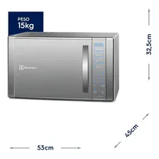 Micro-ondas Electrolux 31 Litros E Grill Prata - Me41x 220V Foto mini 4