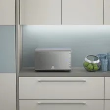 Micro-ondas Electrolux 31L cor Inox Espelhado com Painel Integrado e Função Tira Odor MI41S 127v Foto mini 3