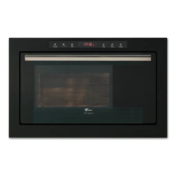 Micro-ondas Embutir Fischer Infinity 25l Dourador Preto 127v Foto 1