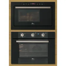 Micro-ondas Embutir Fischer Infinity 25l Dourador Preto 127v Foto mini  3