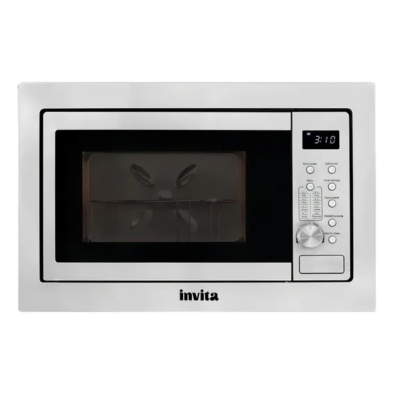 Micro-ondas Invita de Embutir 25 litros Inox 220V Foto 1