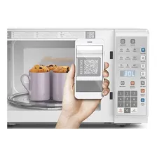 Micro-ondas MI41T 31L Com Painel Integrado e Display Econ么mico Cor Branco Electrolux 127V Foto mini 4