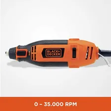 Micro Retifica 180w C/ 113 Peças Rt18ka Black Decker Potência 180 W 220v Foto  mini 1