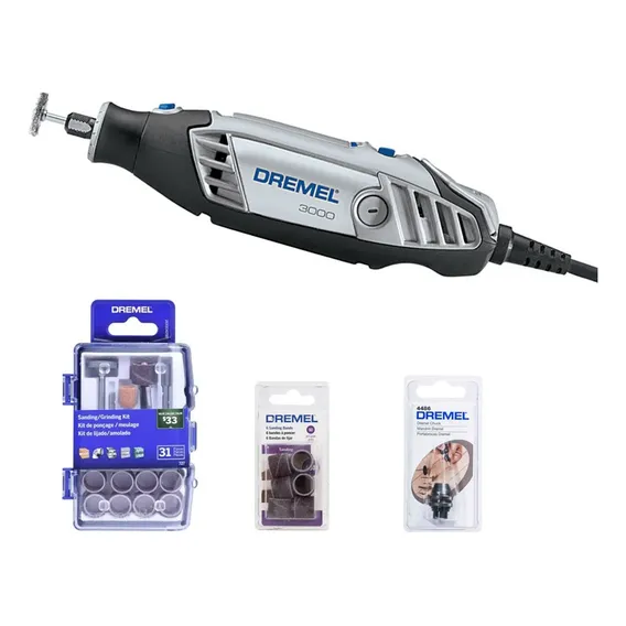 Micro RetÃfica Dremel Com Acessórios E Mandril 220v Foto 1