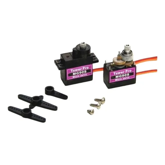 Micro Servo Mg90 - Engrenagens De Metal Foto 1