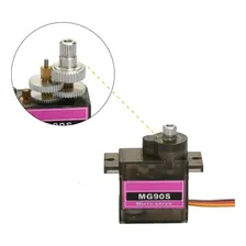Micro Servo Motor Mg90 Mg90s Metal Gear Acess贸rios Foto mini 4