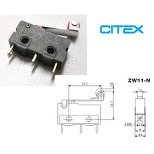 Micro Switch 10t85 5a 250v Roldana ( Kw11-n ) Com 10 Foto mini 3