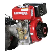 Micro-trator Diesel Kawashima Mfd 7hp Marchas 4 Frente 3 Ré Foto mini 2