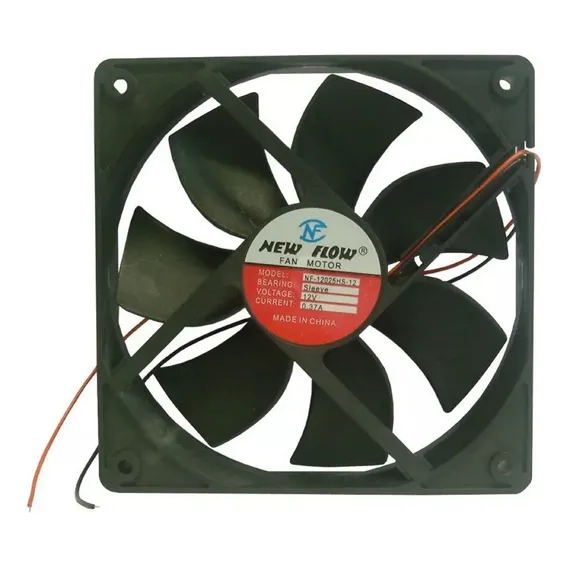 Micro Ventilador 120x120x25 Fan Cooler 12v Mini 120mm Foto 1
