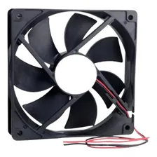 Micro Ventilador Ventoinha 120x120x25mm Fan Cooler 12v 0,30a Led Sem Led Foto mini 1