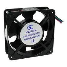 Micro Ventilador Ventoinha Cooler 120x120x38 110v/220v LED Sem Cor Foto  mini 1
