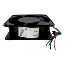 Micro Ventilador Ventoinha Cooler 120x120x38 110v/220v LED Sem Cor Foto mini  3