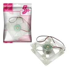 Micro Ventilador Ventoinha Cooler 12v 80x80x25 Transparente Foto mini 1