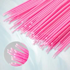 Microbrush Para Alongamento Cílios 100 Unidades Profissional Foto mini 2