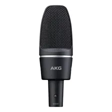 Microfone AKG C3000 Condensador Cardioide cor preto Foto mini 1