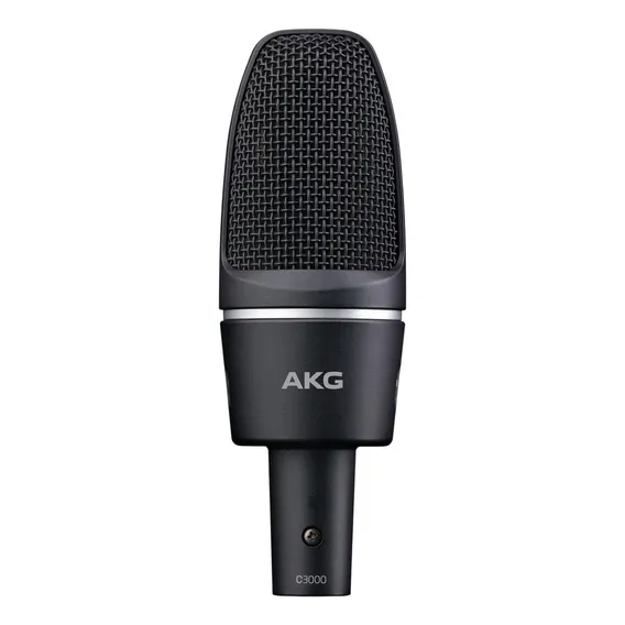 Microfone AKG C3000 Condensador Cardioide cor preto Foto 1