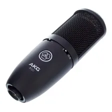 Microfone AKG P120 Condensador Cardioide cor preto Foto mini  2