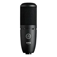 Microfone AKG P120 Condensador Cardioide cor preto Foto  mini 1