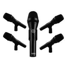 Microfone Akg P3s Perception De Fio Kit Com 5 Microfones 3s Cor Preto Foto mini 1